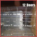 Four Layer Four Door Galvanized Pigeon Breeding Cage